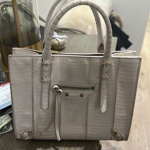 balenciaga mini python bag